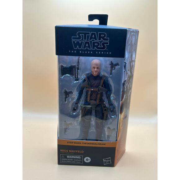 Hasbro Star Wars The Black Series Migs Mayfeld 6" Action Figure The Mandalorian - Picture 1 of 4